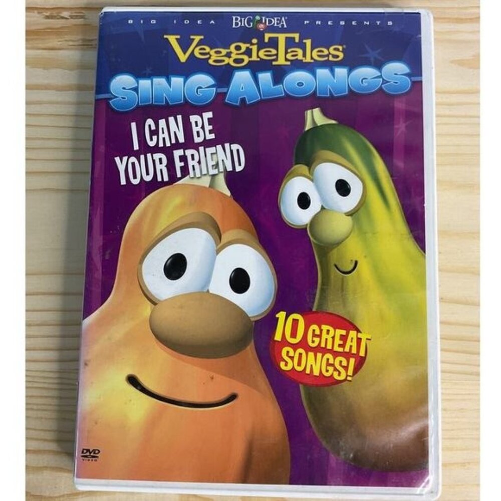 Big Idea VeggieTales Sing Alongs I Can Be Your Friend 10 Great Songs DVD